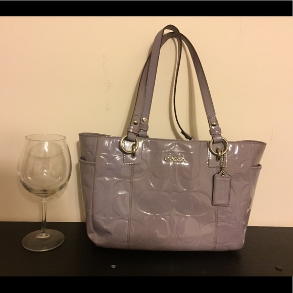 Coach Handbags - Purple Coach Purse